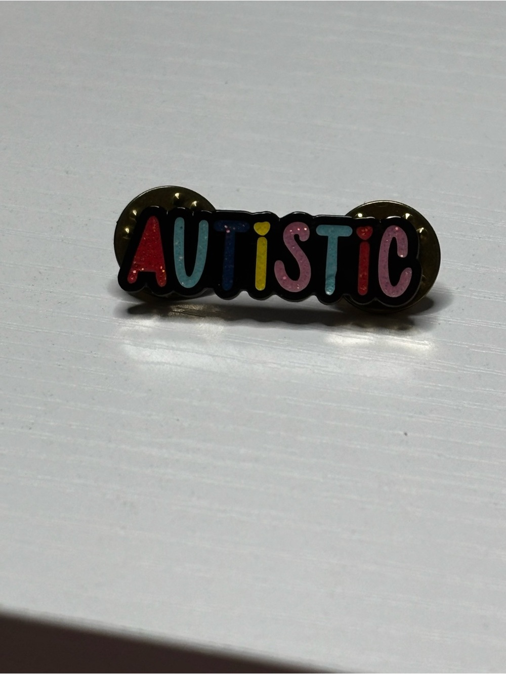 Enamel 'AUTISTIC' Pride Pin